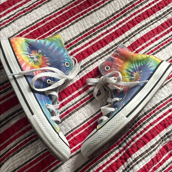 Converse Kids Tie-Dye High Top Sneakers - Picture 3 of 6